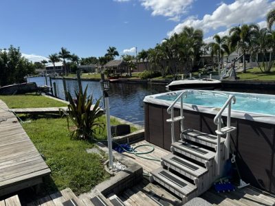 Dock For Rent At Private dock located in Lochmoor Waterway Estates, N Fort Myers, FL